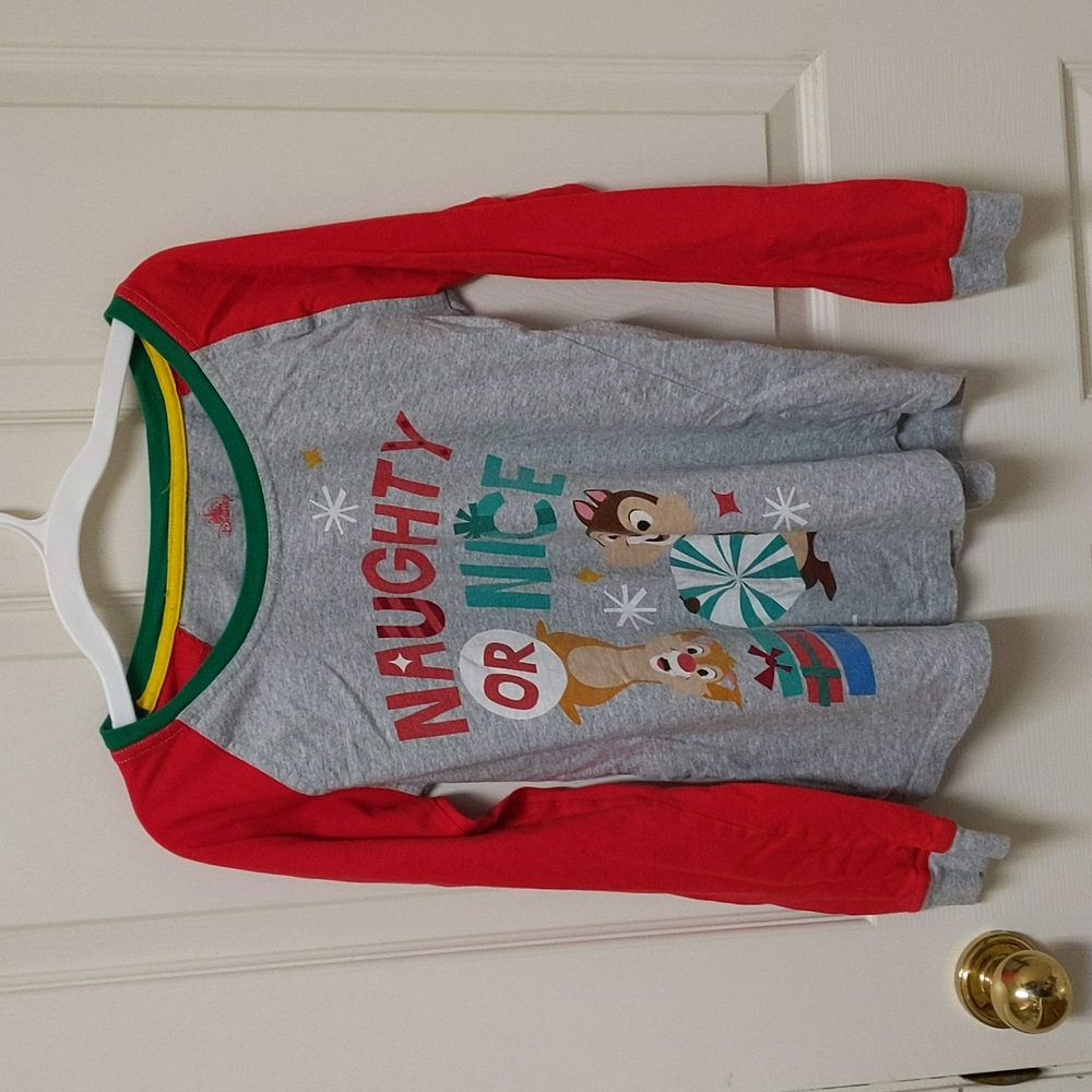 Disney Christmas Naughty or Nice Pajama Set